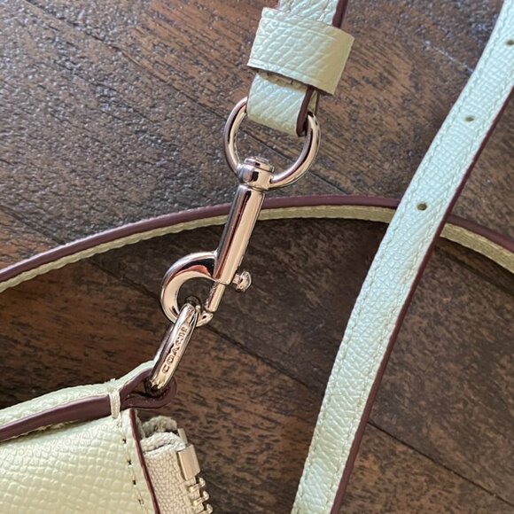 Coach Kitt Messenger Crossbody, Light Green/Silver - Picture 6 of 9